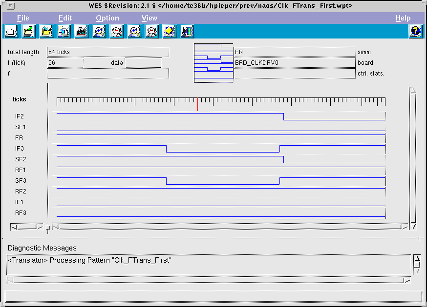 Graphical editor display