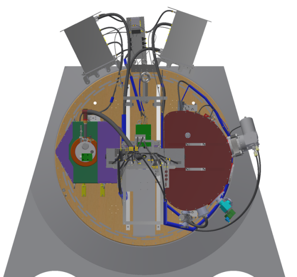 SoXS overall mechanical design at PDR