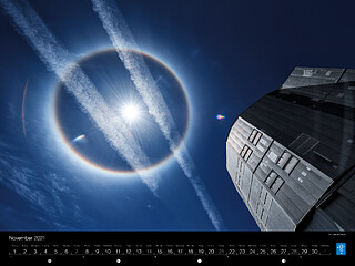 November - Sun halo at Paranal