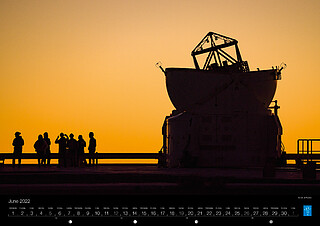 June - Sunset at Paranal