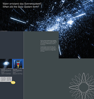 Accelerated expansion, formation of Solar System