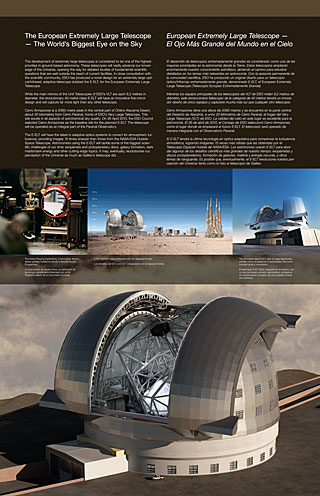 E-ELT General (Paranal Visitor Centre, English, Spanish)