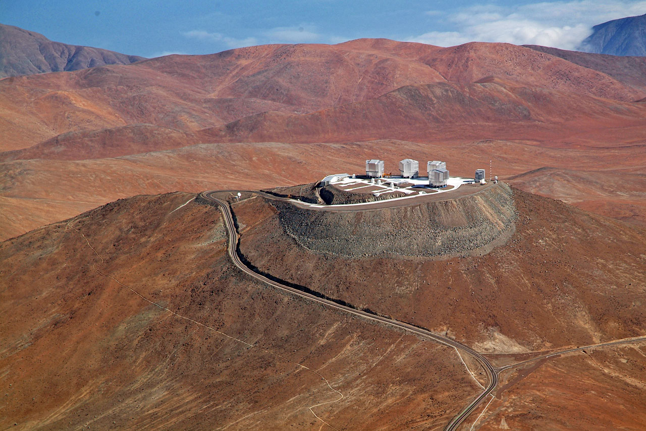 Aerial View of Cerro Paranal