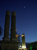 Venus and the Moon