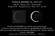 Venus Before the Transit