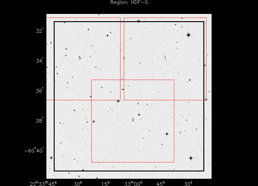 optical deep strategy for HDF-S